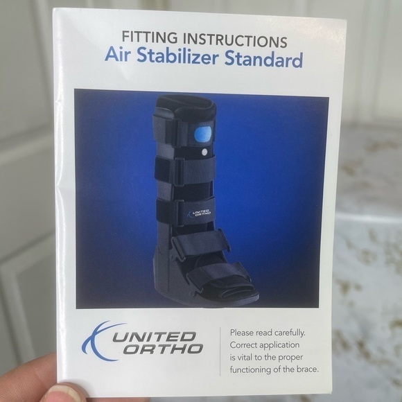 United Ortho - USA14109 Air Cam Walker Fracture Boot Extra Large Black - Picture 10 of 12